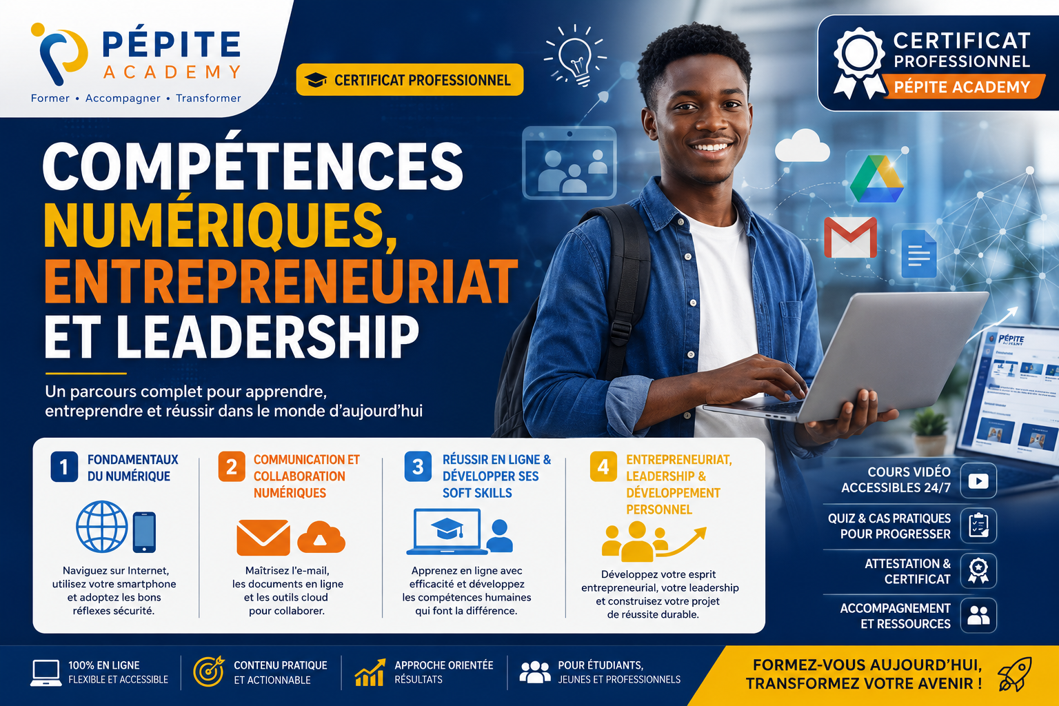 Compétences Numériques et Employabilité (Gratuit)