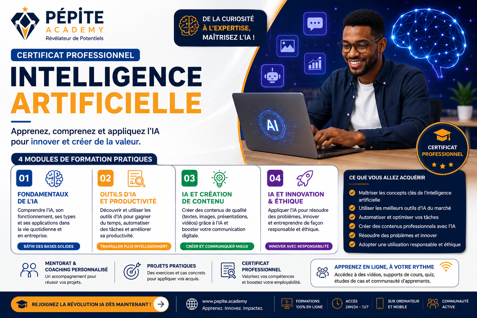 Formation Certifiante en intelligence Artificielle