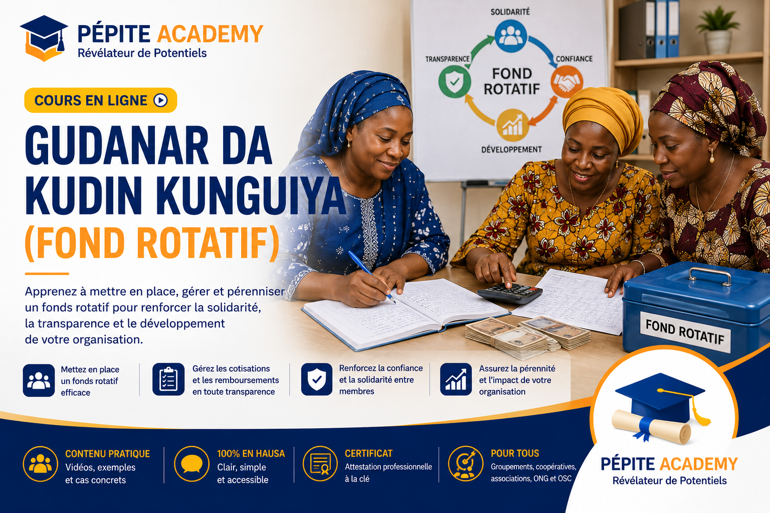 GUDANAR DA KUƊIN ƘUNGIYA (Fond Rotatif)