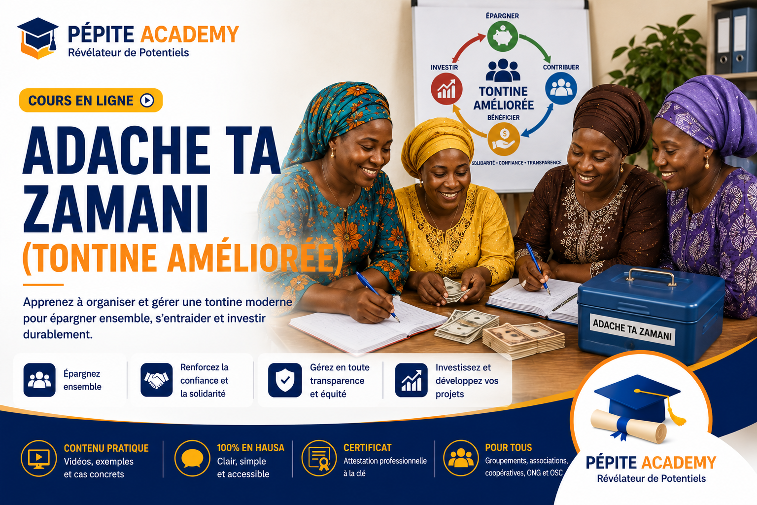 ADASHE TA ZAMANI (Tontine Améliorée)